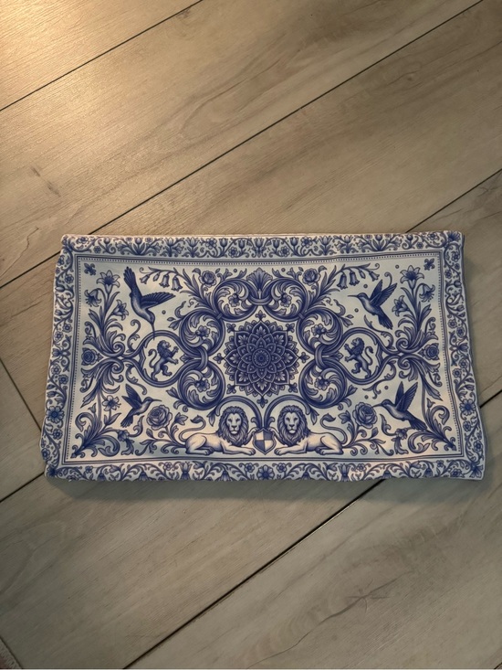 Other - Blue and White Pillow Cover